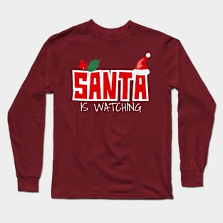 Watching Santa Long Sleeve T-Shirt